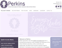 Tablet Screenshot of perkinsprograms.org